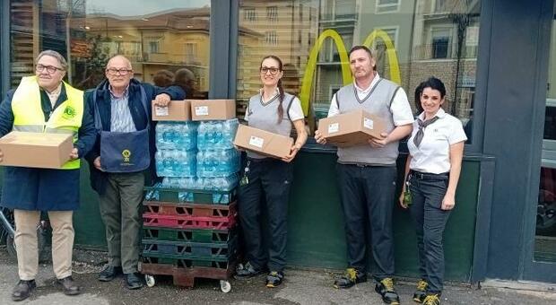 McDonald’s, a Rieti donati 150 pasti caldi a settimana a chi è in difficoltà