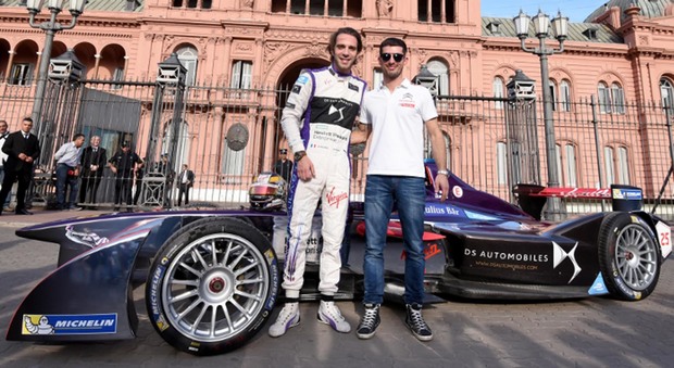 José María López (a destra) è stato ingaggiato ufficialmente dalla scuderia DS Virgin Racing, terza forza del campionato FIA Formula E
