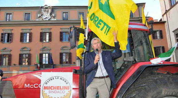 Il sindaco Leonardo Michelini
