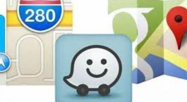 Il simoblo di Waze sbarca su Google Maps, l'azienda di Mountain View ha acquisito l'app per il traffico per 1,3 miliardi di dollari