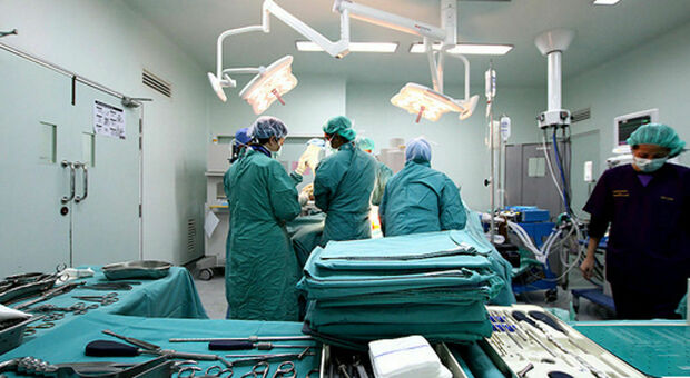 Una sala operatoria dell'ospedale del Mare