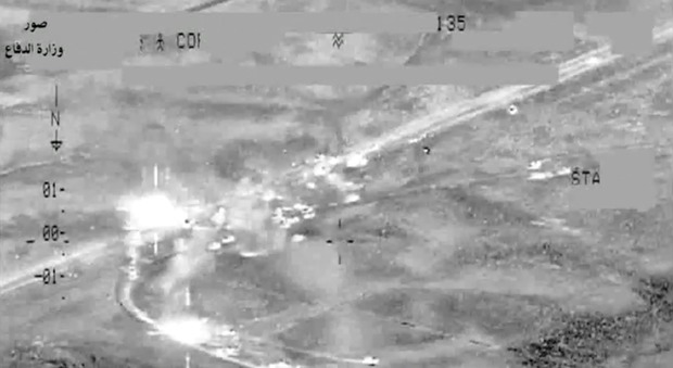 Raid Usa su convoglio Isis a Falluja: 250 jihadisti uccisi VIDEO