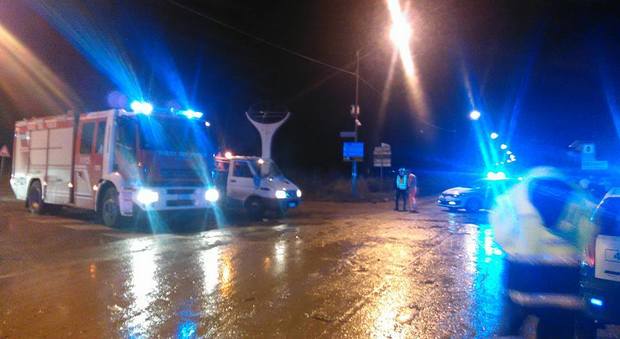 Senigallia: bomba d'acqua nella notte Fango in strada, scantinati allagati