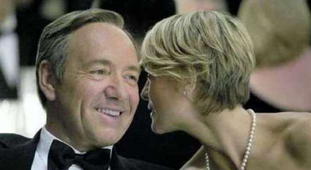 Kevin Spacey e Robin Wright