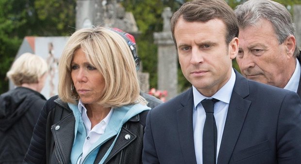 Macron e Brigitte