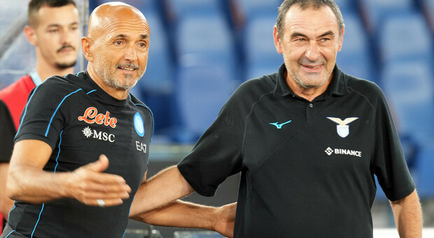 Luciano Spalletti e Maurizio Sarri