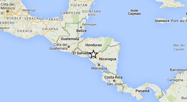 Terremoto di magnitudo 6.1 in Nicaragua: avvertito anche negli stati confinanti