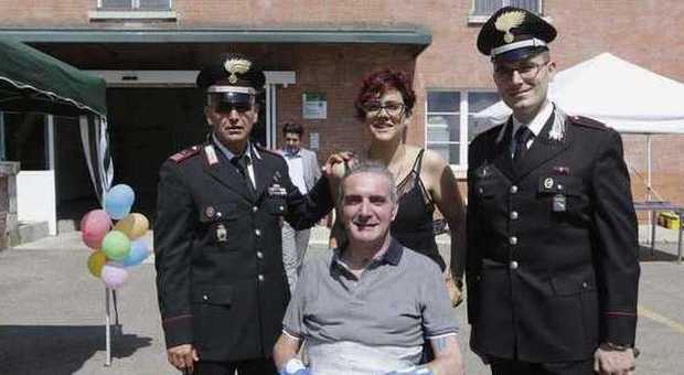 Carabiniere ferito a palazzo Chigi, Giangrande torna alla vita: «Voglio mostrarmi come sono»