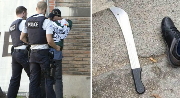 Belgio, due poliziotte aggredite da uomo con un machete: ferite