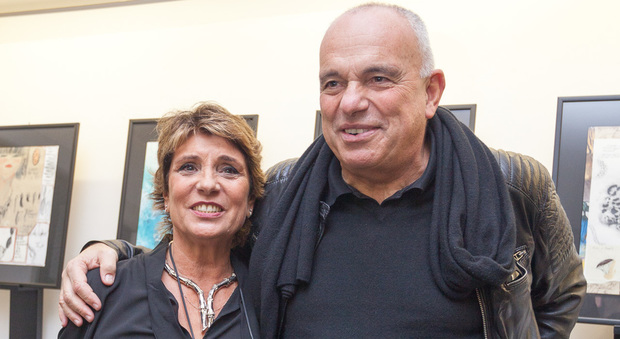 Roberta Mango con Giovanni Raspini