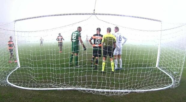 Venezia-Empoli sospesa per nebbia, riprende oggi sul 2-0; il Vicenza fa 4-4 col Pisa