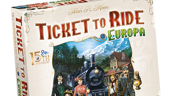 Ticket to ride Europa compie 15 anni: ecco l'edizione dell'anniversario