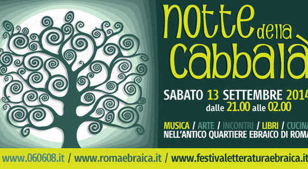 Notte di Cabbalà, torna a Roma il Festival internazionale di letteratura e cultura ebraica