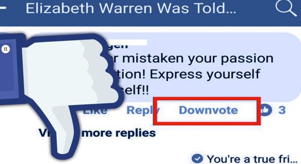 Facebook, niente pollice verso: per declassare commenti incivili arriva il "downovote"