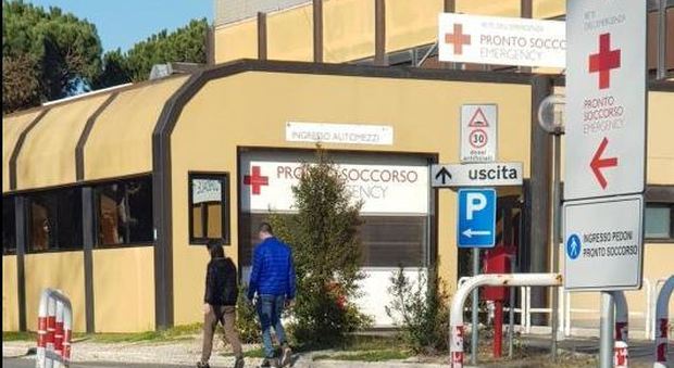 Il pronto soccorso dell'ospedale Grassi di Ostia