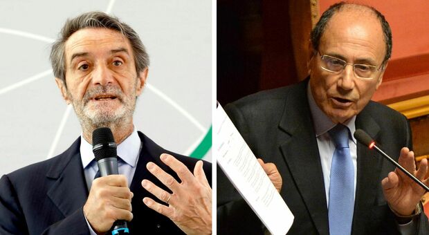 Elezioni, il candidato presidente del centrodestra in Sicilia è Renato Schifani. In Lombardia si ripresenta Fontana: «Non correrò alle politiche»