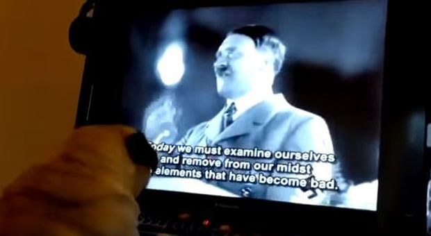 Insegna al cane a fare il saluto nazista, 30enne condannato per crimine all'odio