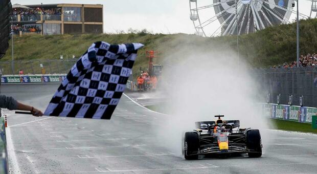Max Verstappen trionfa nel GP di casa