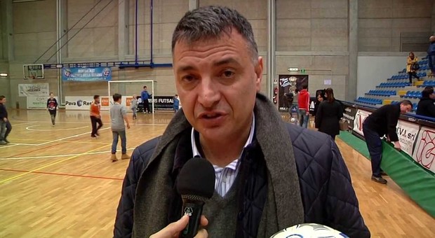 Stefano Zarattini, presidente della Luparense pluricampione d'Italia di calcio a 5