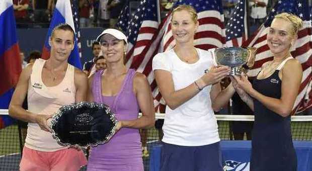 US Open: Pennetta, finale amara Il titolo alla coppia Makarova-Vesnina