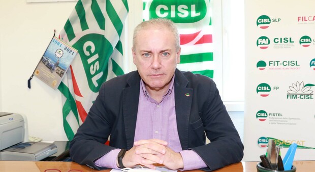 Ferdinando Vecchione, segretario generale della Cisl Irpinia-Sannio