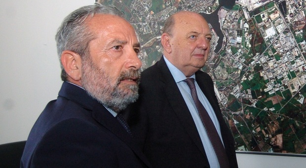 Da sinistra: Vittorio Rina e Gilberto Pichetto Fratin Foto di Max Frigione