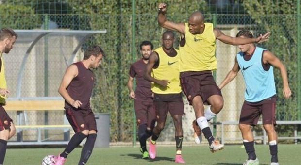 Roma, giallo Salah: l'egiziano si allena ​ma la foto sparisce dal Twitter ufficiale