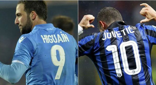 Jojo lancia l'Inter, crollano Lazio e Fiorentina. Higuain-Eder, 2-2 tra Napoli e Samp -Risultati