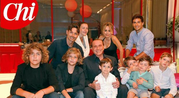 Berlusconi, cinque figli e 16 nipoti: da Lucrezia (figlia di Pier Silvio) a Tommaso Fabio. E Olivia che l'ha reso bisnonno