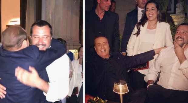 Salvini-Berlusconi, abbraccio al bar a Trieste: «Nessuno ci dividerà»