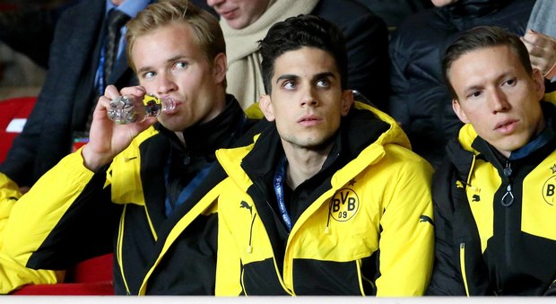 Borussia Dortmund, Bartra torna ad allenarsi dopo l'attacco al bus