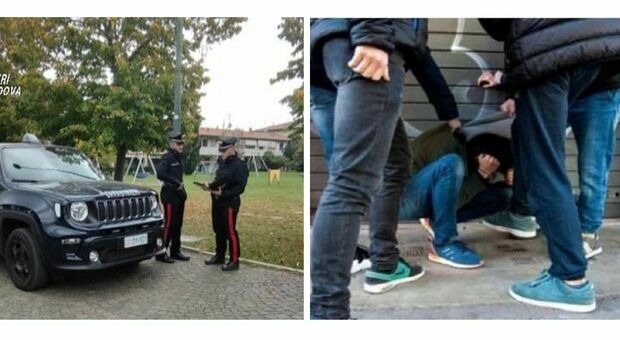 I carabinieri hanno individuato i cinque giovani