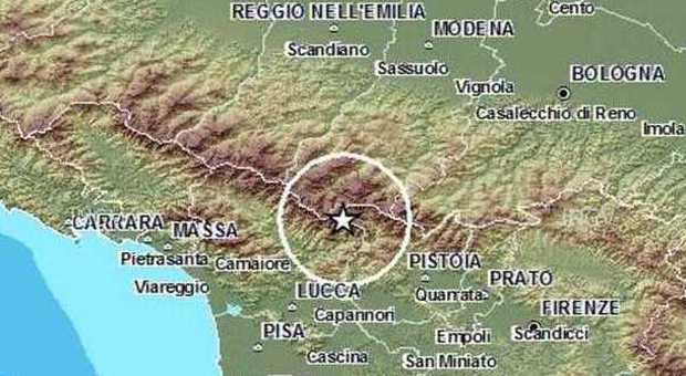 Paura in Garfagnana, terremoto di magnitudo 4 fra Toscana ed Emilia
