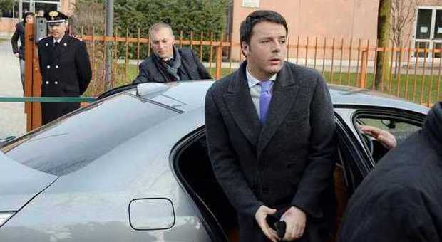 Renzi arriva a Treviso
