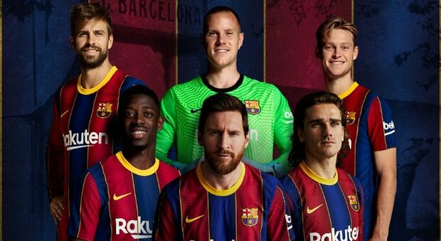 Barcellona, c'è anche Messi tra i testimonial delle nuove maglie