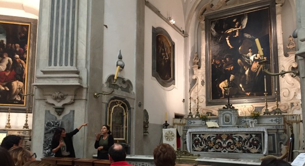 «Caravaggio inSegni!», l'arte raccontata in Lis, tablet e guida bilingue al Pio Monte della Misericordia