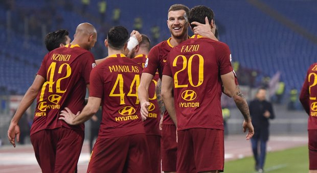 Roma-Bologna 2-1: Kolarov e Fazio riportano i giallorossi a -1 dal quarto posto