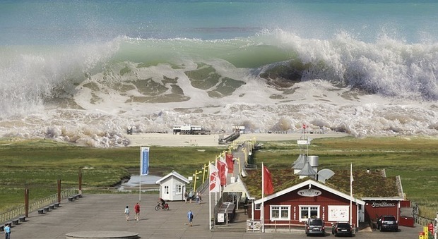 Lo tsunami più potente della storia generò un'onda alta 1,5 km: causato dall'asteroide che estinse i dinosauri