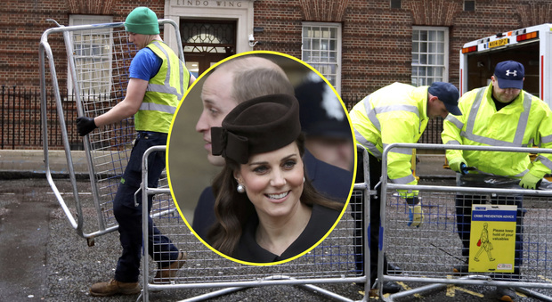 Royal Baby numero 3, Kate ha già partorito? «Transenne davanti all'ospedale»