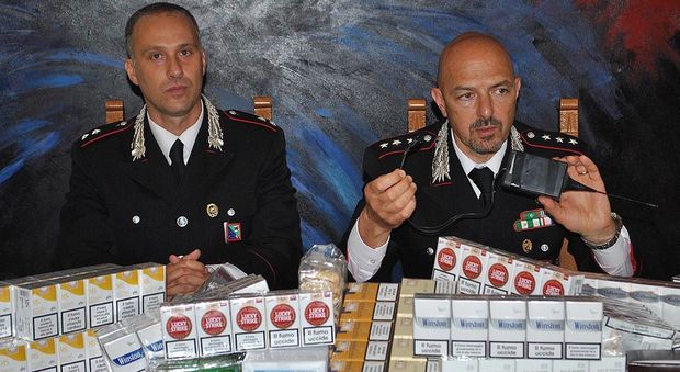 La refurtiva recuperata dai carabinieri della compagnia di Pesaro