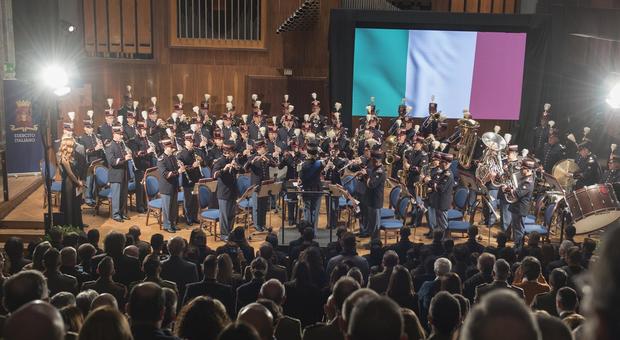 Il concerto della banda dell'Esercito Italiano al Conservatorio di San Pietro a Maiella