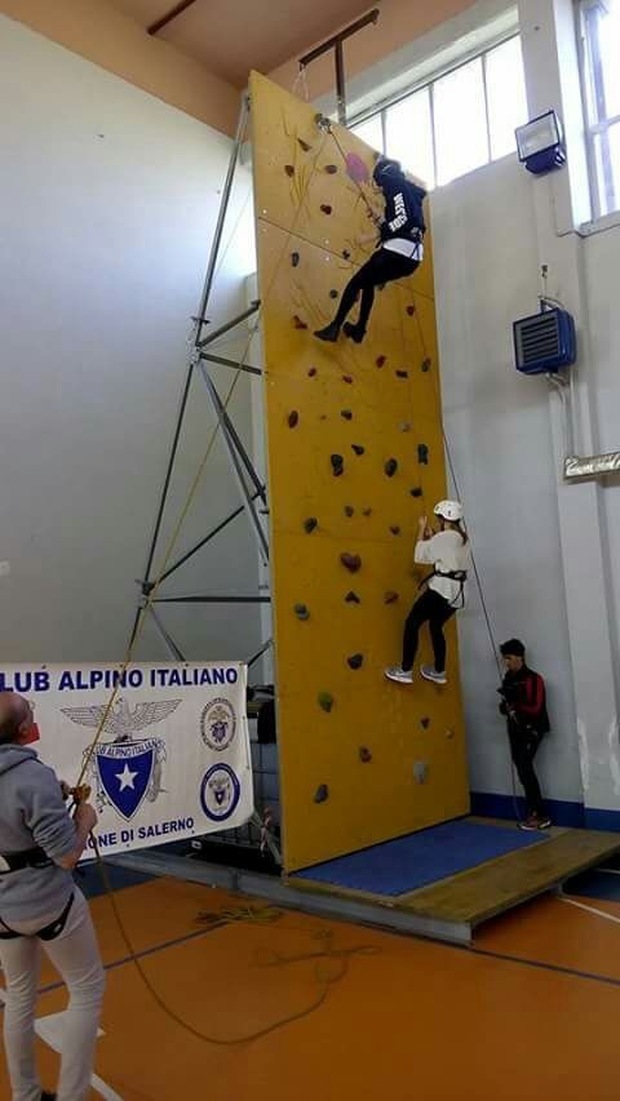 Baby-alpinisti crescono a scuola nel Cilento