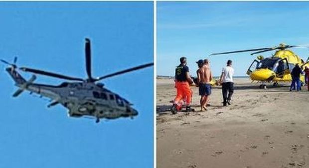 Kitesurfer risucchiato e ferito da elicottero militare a Ladispoli, Malta: «Non è nostro», interrogati decine di piloti