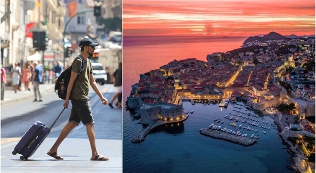 Dubrovnik vieta le valigie con ruote, multe da 265 euro. «Troppo inquinamento acustico dei turisti»