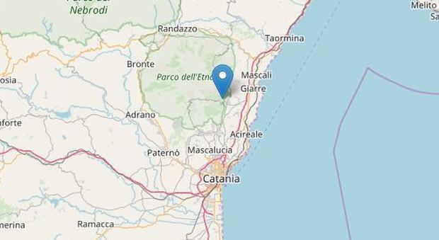 Terremoto, scossa nel Catanese: epicentro nell'area dell'Etna
