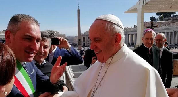 Il Papa riceve il sindaco di Scala, la città più antica della Costiera