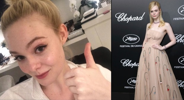 Elle Fanning, l'attrice colta da malore al festival di Cannes: «Vestito troppo stretto»