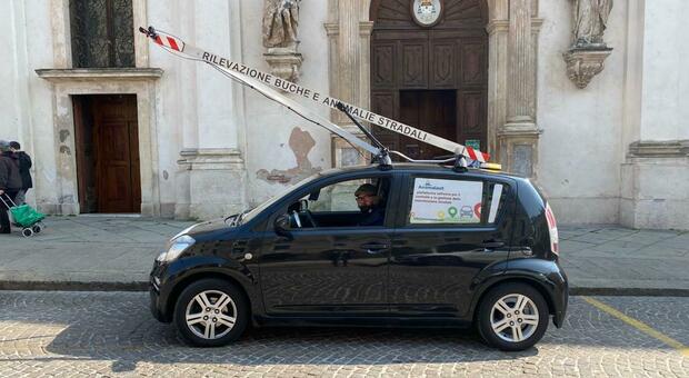 La rete stradale di Vicenza sarà monitorata da un'auto tecnologica
