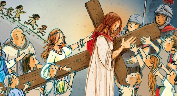 La Via Crucis del Papa e dei bambini schiacciati dalla Dad, la grande solitudine portata dal covid