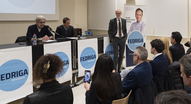 Il presidente Fedriga presenta la sua squadra: «Competenti e capaci di governare»